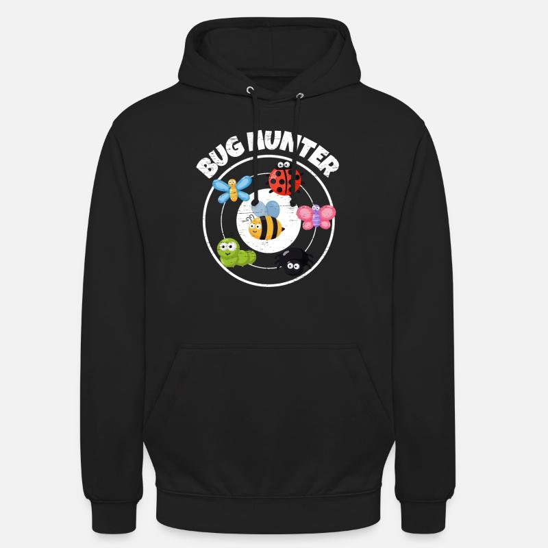 Bug Collecting Bug Hunter - Unisex Hoodie - Schwarz