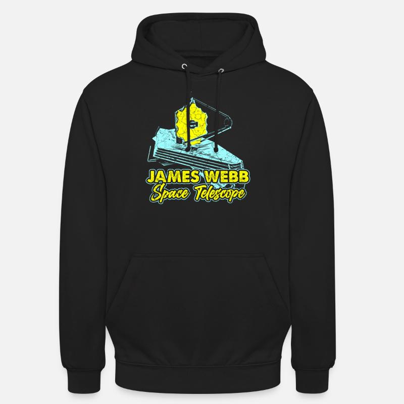 James Webb Space Telescope - Unisex Hoodie - black