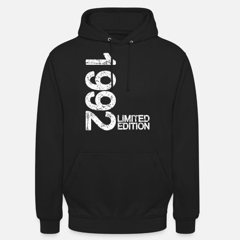 Édition limitée 1992 - Sweat-shirt à capuche unisexe - noir