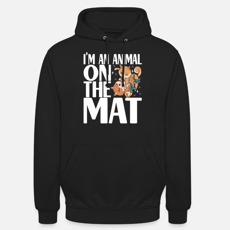 Jiu Jitsu Brésilien Grappling - Sweat-shirt à capuche unisexe - noir