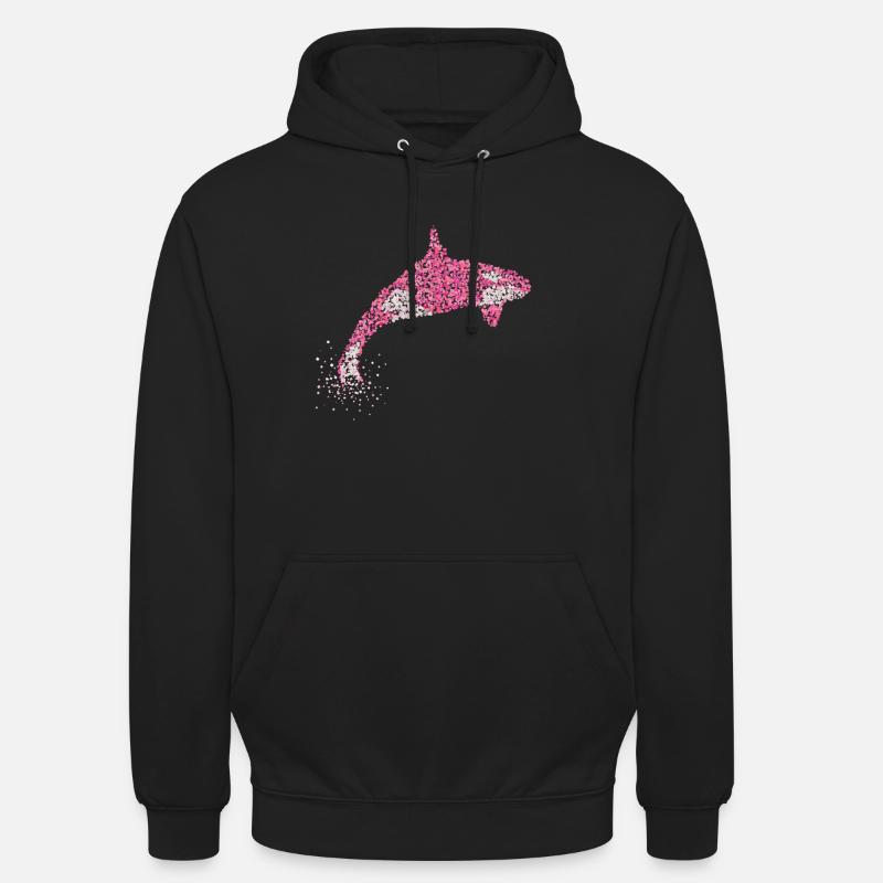 Killerwal Killerwale Mörderwal Orka - Unisex Hoodie - Schwarz