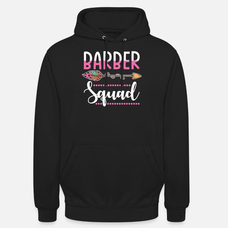 groupe de coiffeur - Sweat-shirt à capuche unisexe - noir