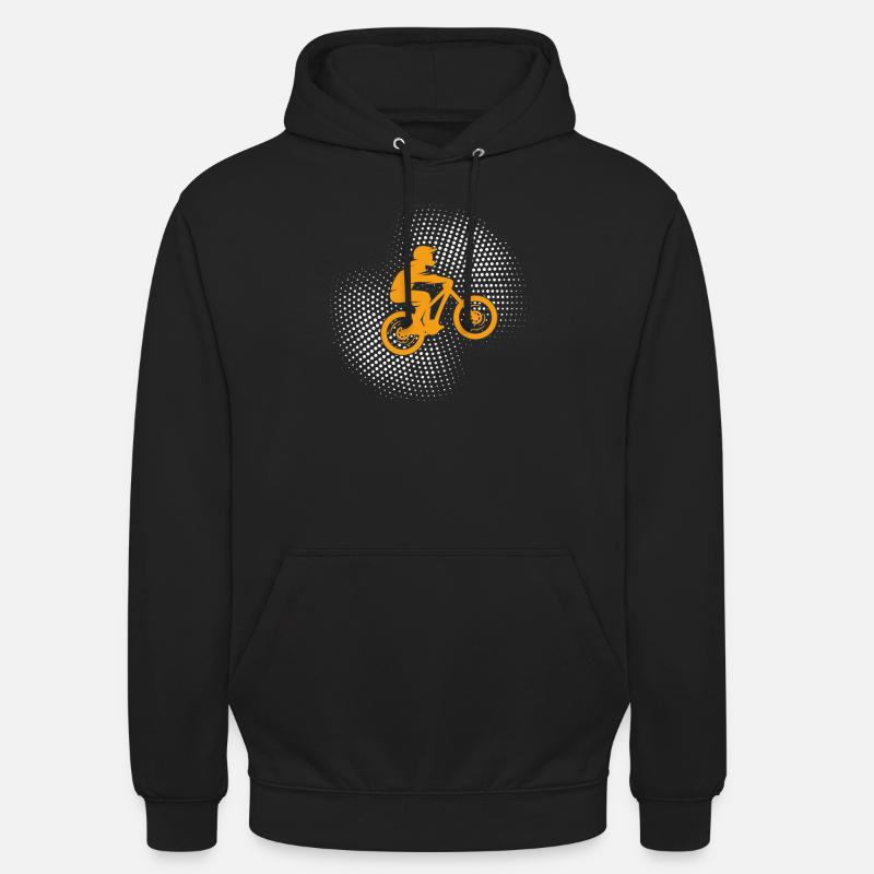 VTT - Sweat-shirt à capuche unisexe - noir