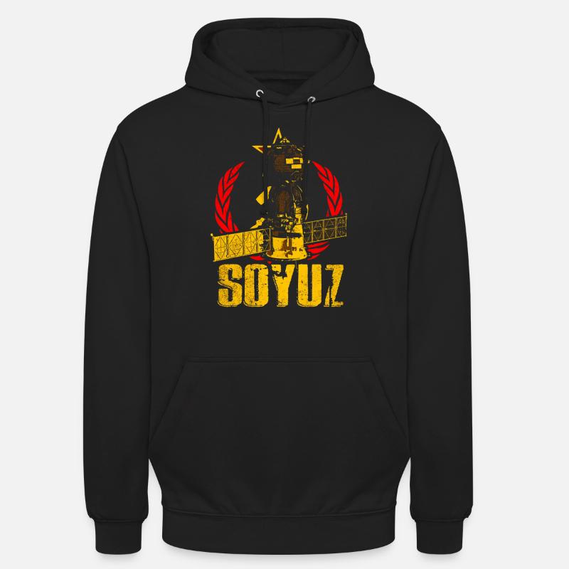 Sojus Raumschiff - Unisex Hoodie - Schwarz