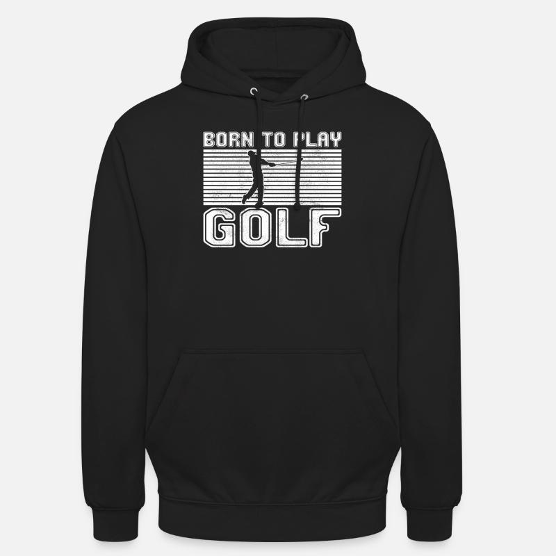 Golf - Unisex Hoodie - Schwarz