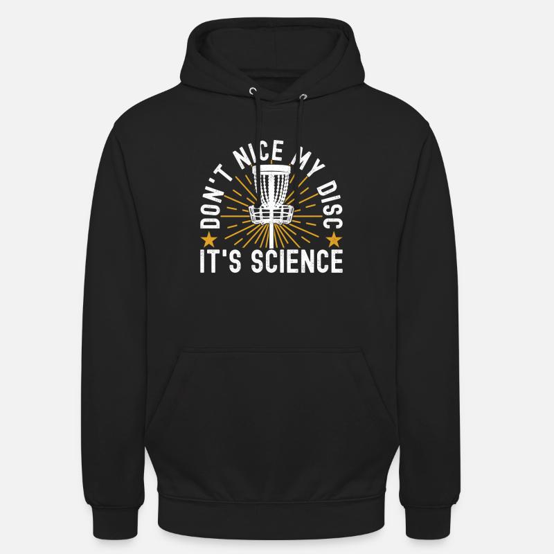 Disc Golf Disc Golfeur - Sweat-shirt à capuche unisexe - noir