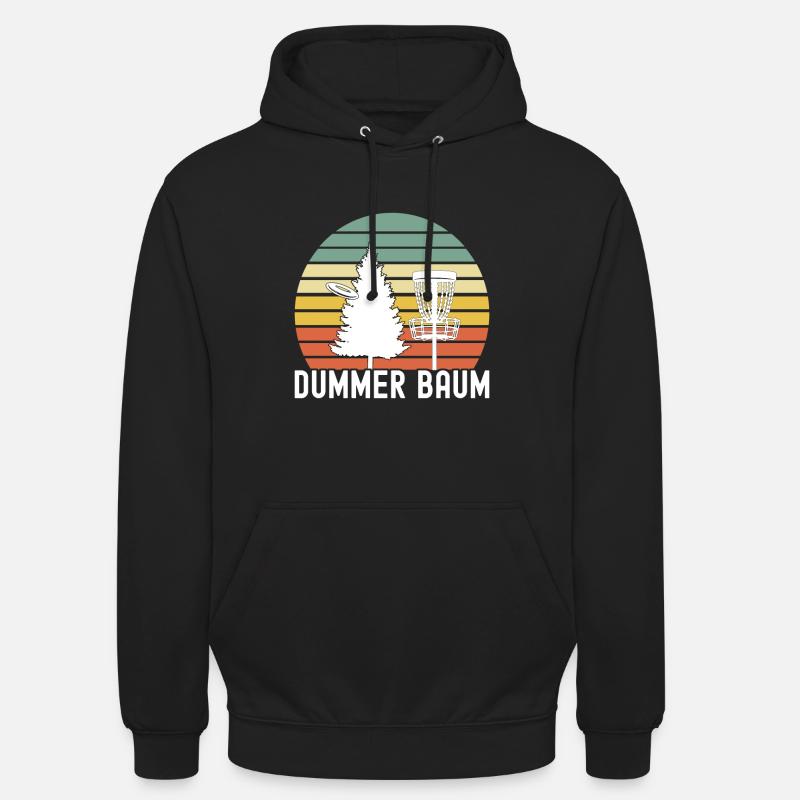 Disc Golf Disc Golfer - Unisex Hoodie - Schwarz