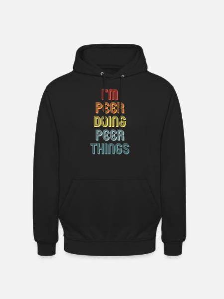 PEER - Unisex Hoodie - black