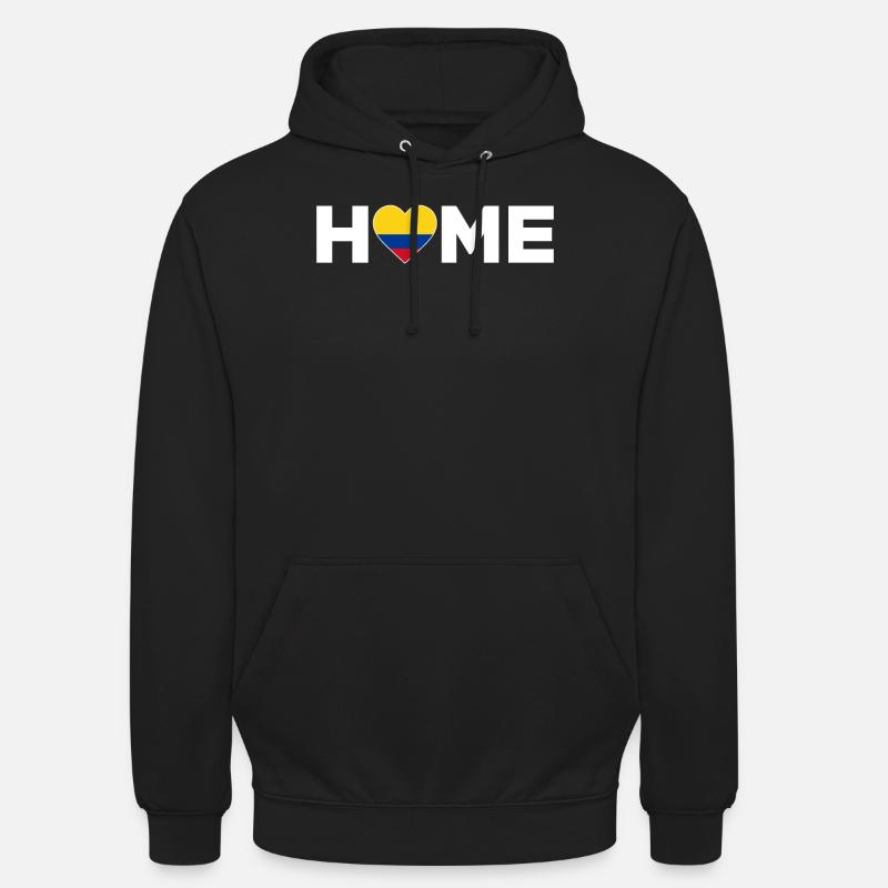 Colombie Patrie Colombie Drapeau - Sweat-shirt à capuche unisexe - noir