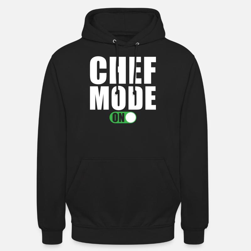 Mode Chef activé - Sweat-shirt à capuche unisexe - noir