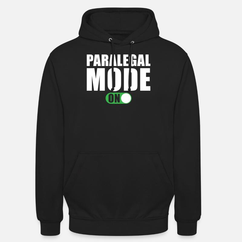 Rechtsanwaltsfachangestellte Modus an - Unisex Hoodie - Schwarz