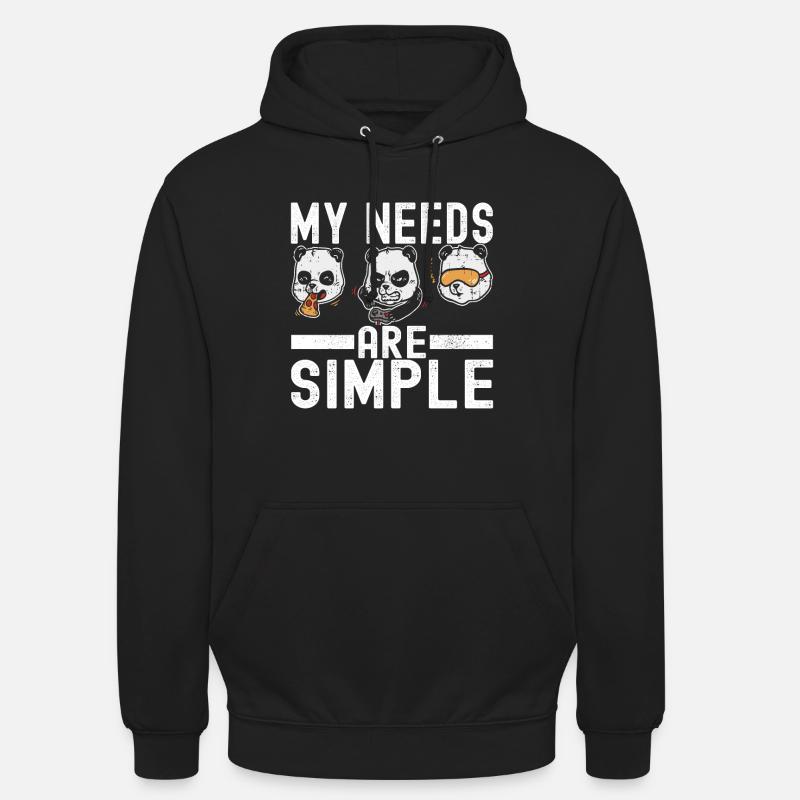 Joueurs de jeu - Sweat-shirt à capuche unisexe - noir