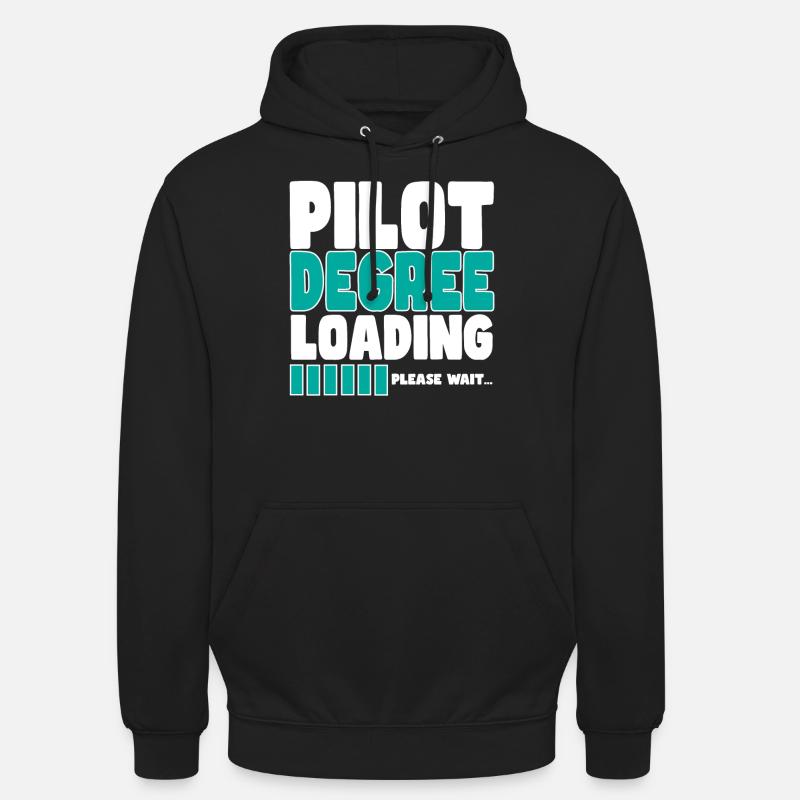 Pilot invites training - Unisex Hoodie - black