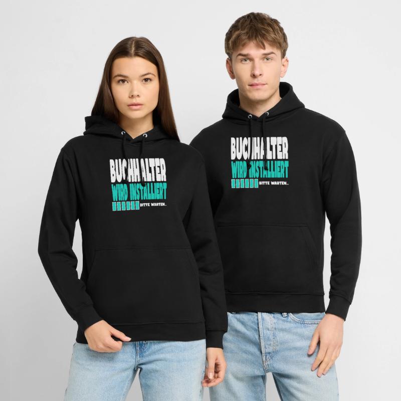 Buchhalter wird installiert Unisex Hoodie