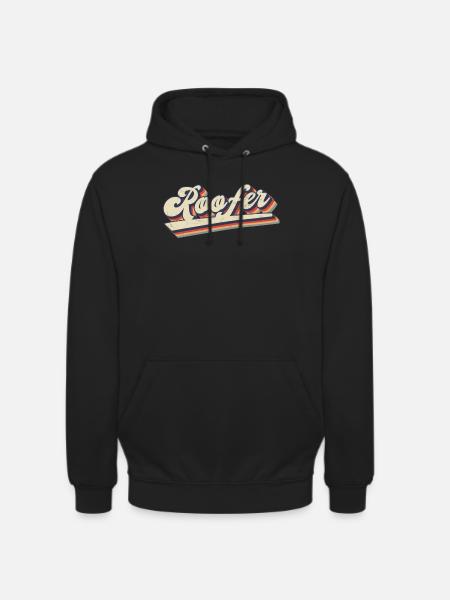 Dachdecker-Spruch - Dachdecker & Dachdecker - Unisex Hoodie - Schwarz