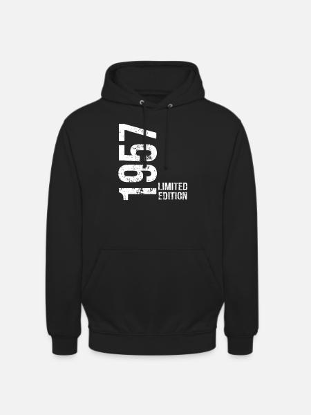 Edition Limitée De 1957 - Sweat-shirt à capuche unisexe - noir