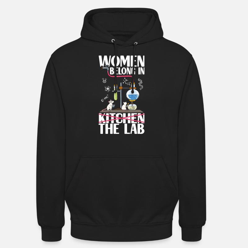 Chimiste chimiste - Sweat-shirt à capuche unisexe - noir