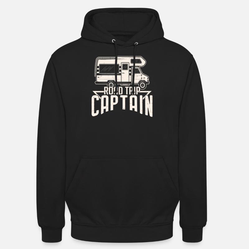 Road Trip Captain Road Trip Citations - Sweat-shirt à capuche unisexe - noir
