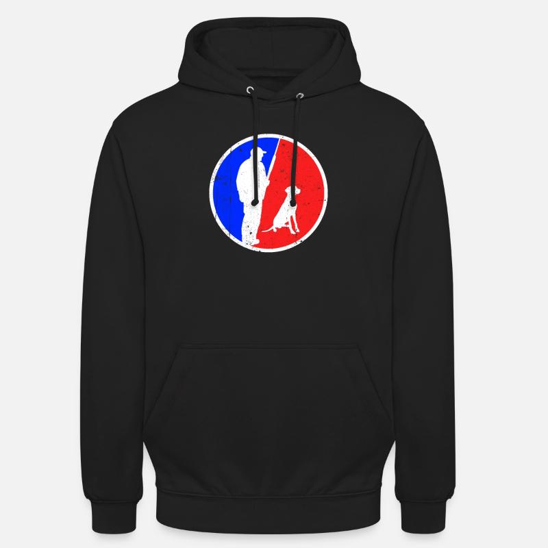 Logo de chasse - Sweat-shirt à capuche unisexe - noir