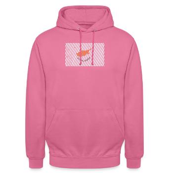 Drapeau de Chypre - Sweat-shirt à capuche unisexe - rose - Devant - Alina (178cm) & Michal (187cm)