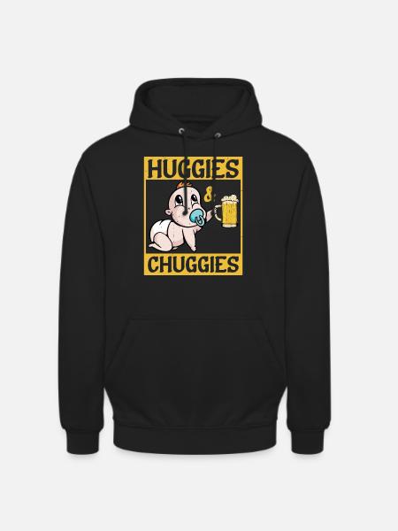 Huggies and Chuggies 20 - Unisex Hoodie - black
