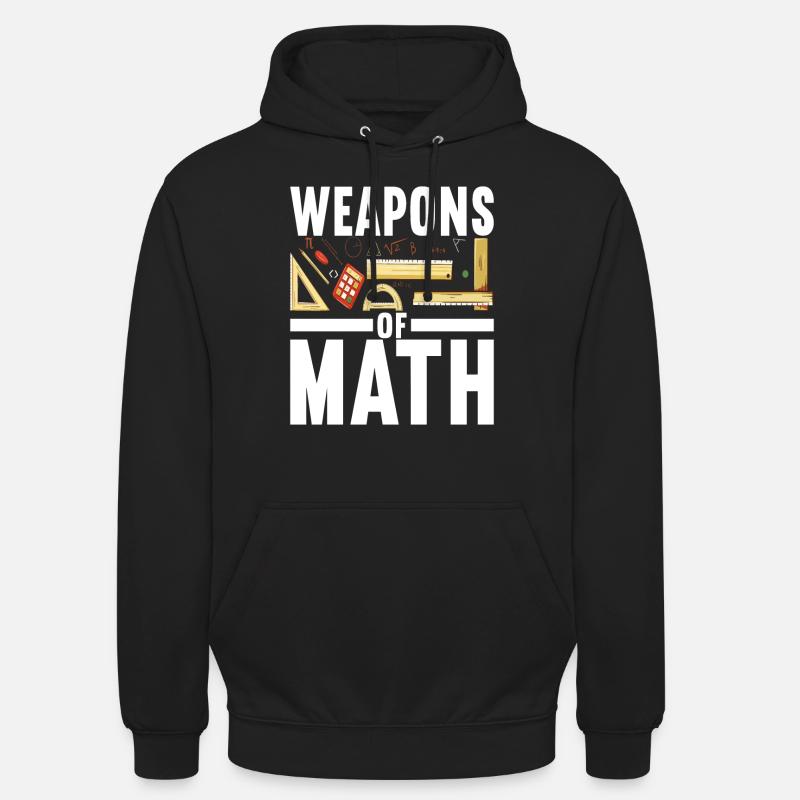 Mathe Mathelehrer - Unisex Hoodie - Schwarz