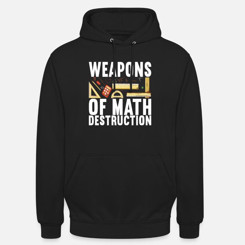Math Math Teacher - Unisex Hoodie - black