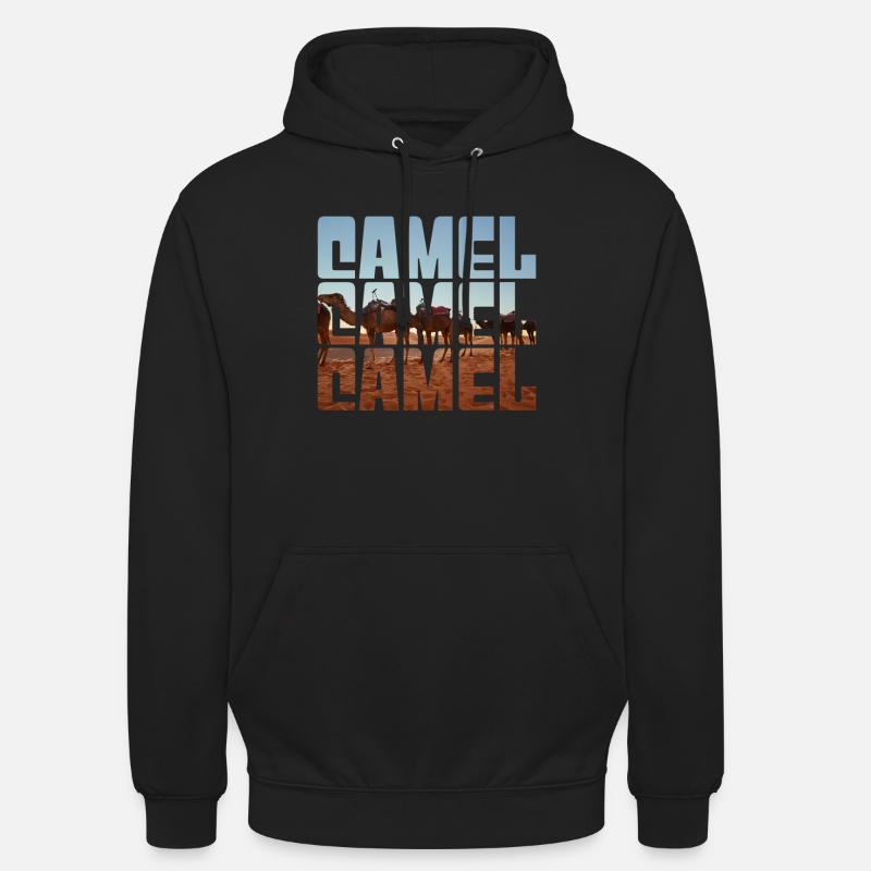 Kamel - Unisex Hoodie - Schwarz