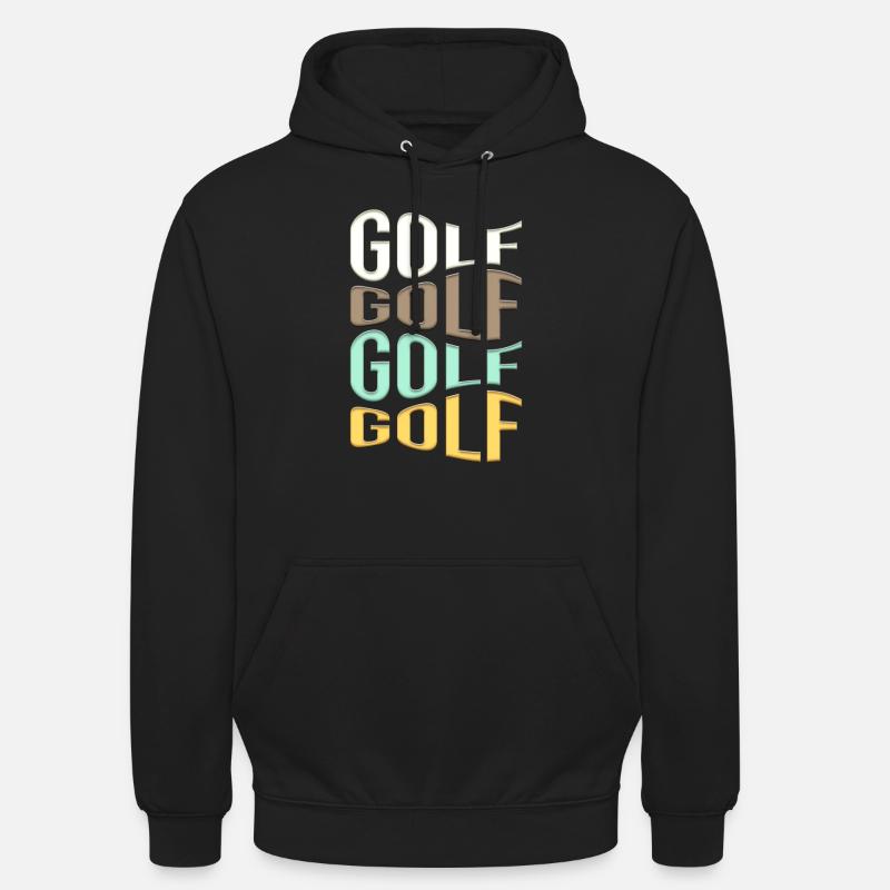 golfe - Sweat-shirt à capuche unisexe - noir