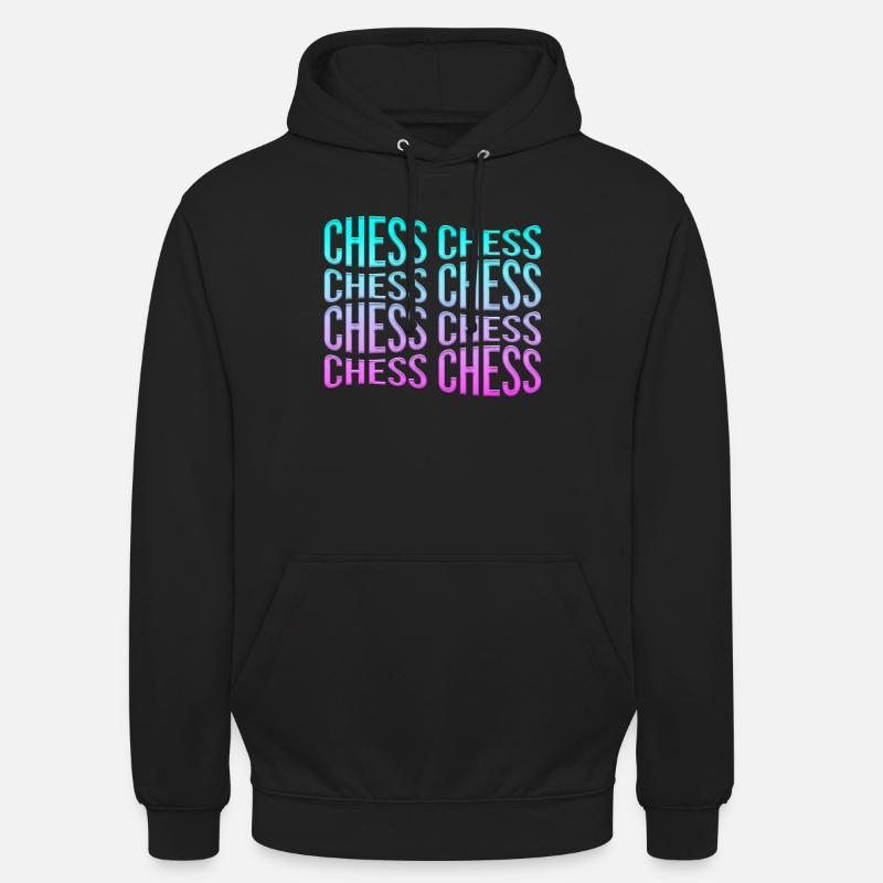 Schach - Unisex Hoodie - Schwarz