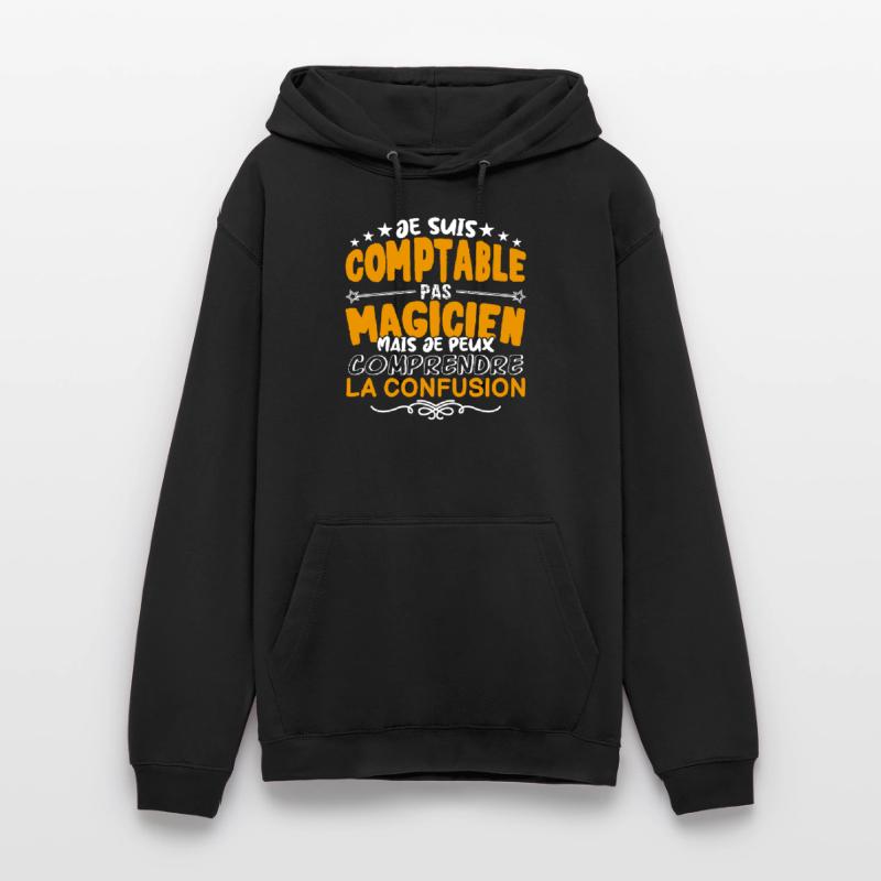 Comptable | Comptable pas Magicien | Meilleur Comp Sweat-shirt à capuche unisexe