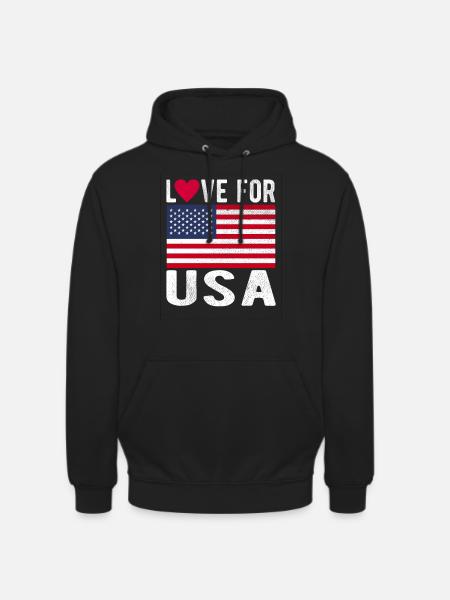 Deer Flag - Unisex Hoodie - black