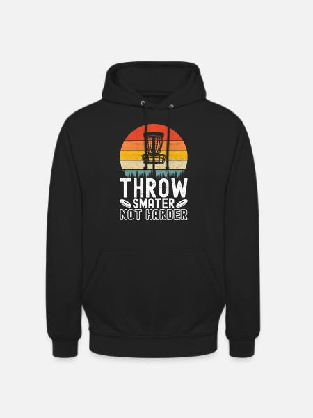 Disc Golf Disc Golfer - Unisex Hoodie - black