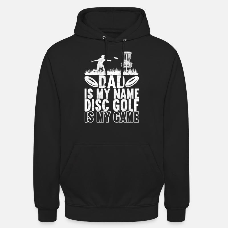 Disc Golf Disc Golfer - Unisex Hoodie - black