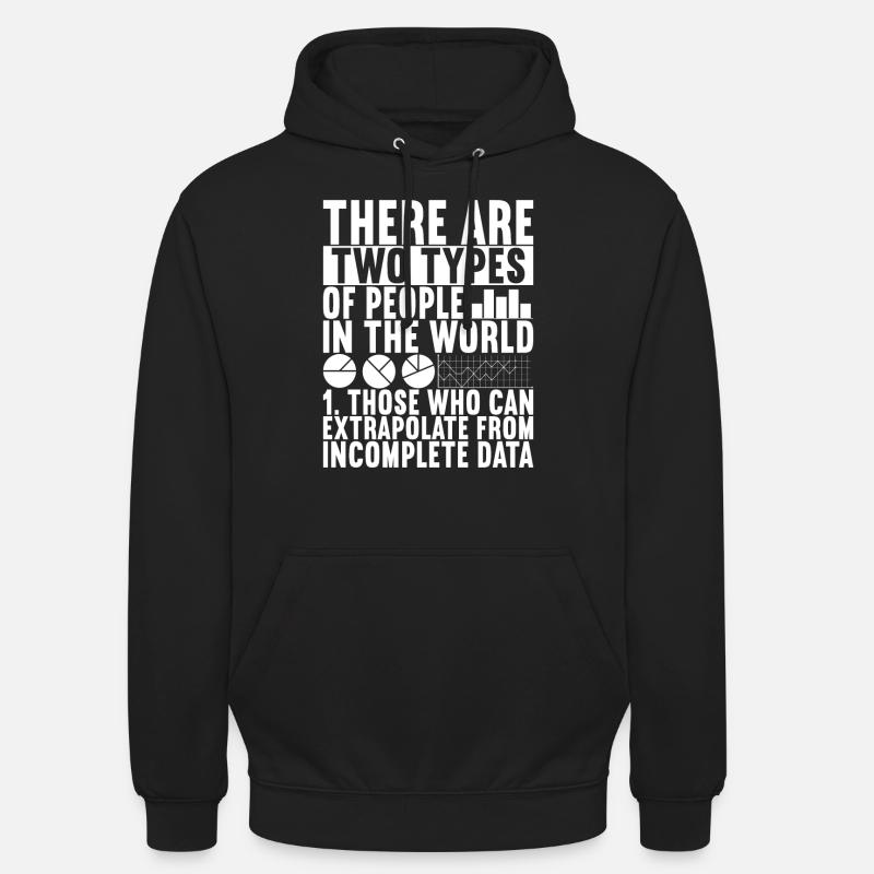 Data Scientist Data Analyst - Unisex Hoodie - Schwarz