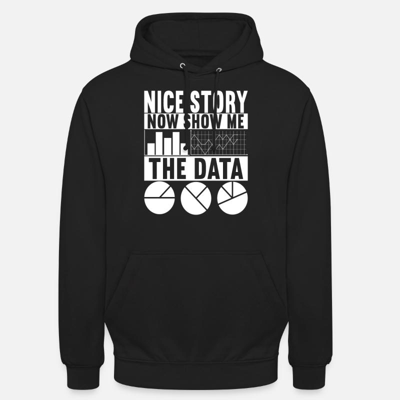 Data Scientist Data Analyst - Unisex Hoodie - Schwarz