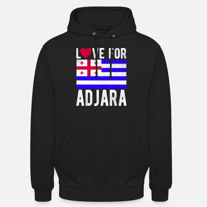 Adjara Souvenir - Sweat-shirt à capuche unisexe - noir
