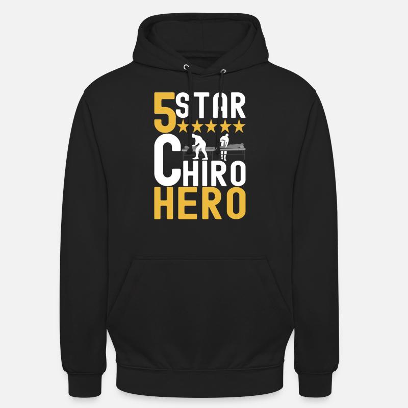 Chiropractor Chiropractic Physiotherapy - Unisex Hoodie - black