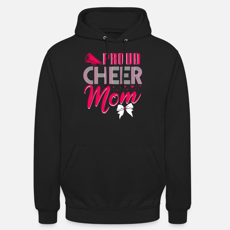 Cheerleading Mutter - Unisex Hoodie - Schwarz