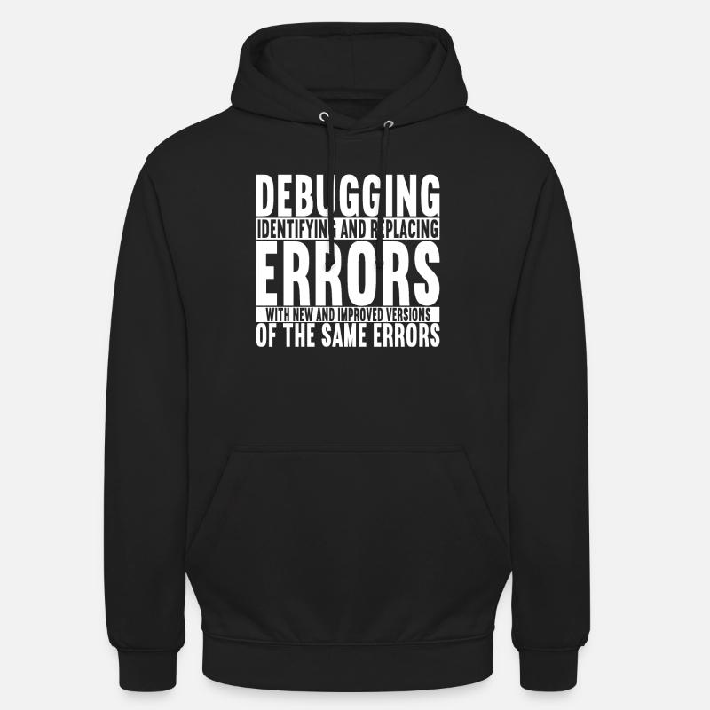 Programmeur Informaticien - Sweat-shirt à capuche unisexe - noir