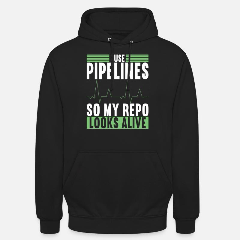 Programmeur Informaticien - Sweat-shirt à capuche unisexe - noir