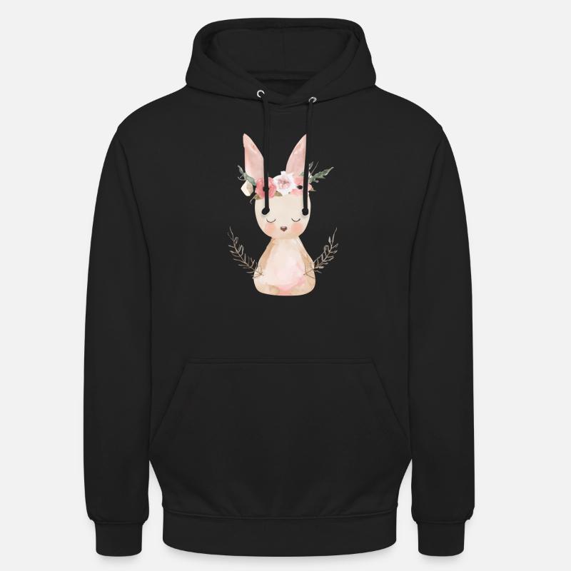 Cute Easter - Unisex Hoodie - black