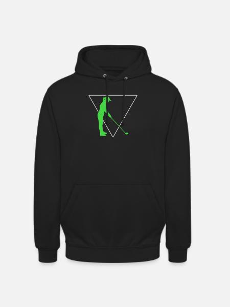 Golfe - Sweat-shirt à capuche unisexe - noir