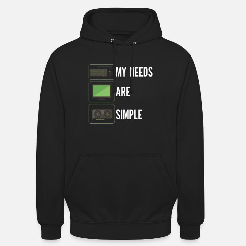 Programmierer Informatiker - Unisex Hoodie - Schwarz