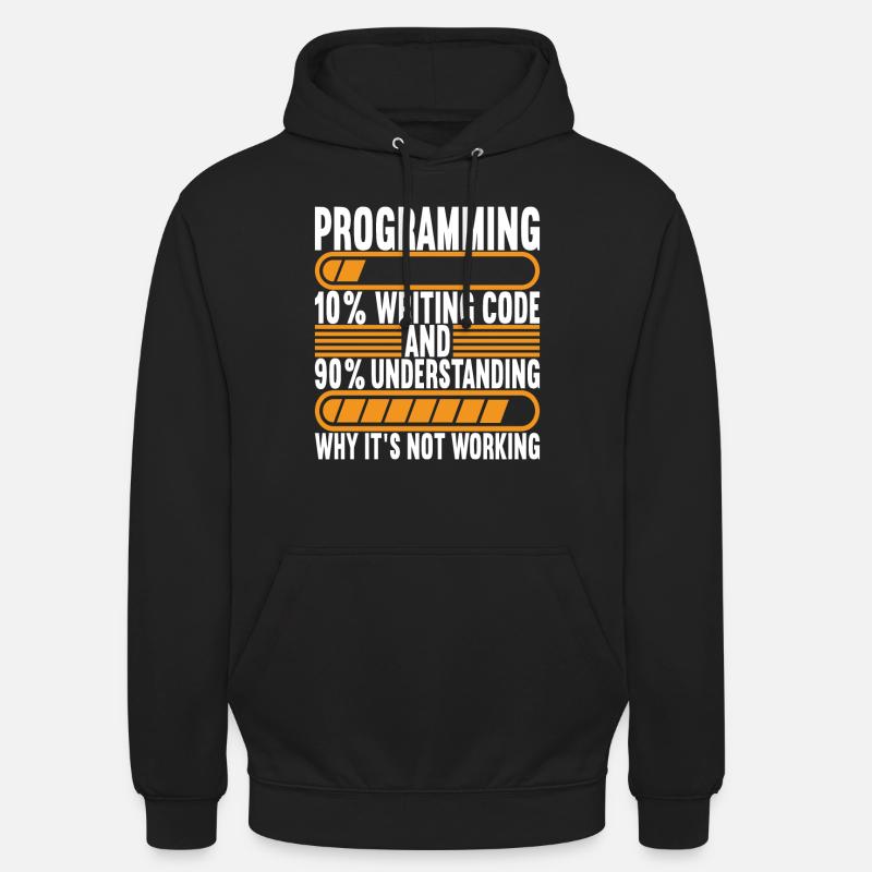 Programmer Computer Scientist - Unisex Hoodie - black