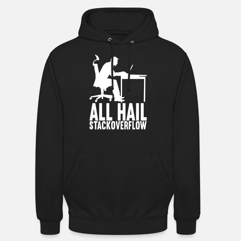 Programmeur Informaticien - Sweat-shirt à capuche unisexe - noir