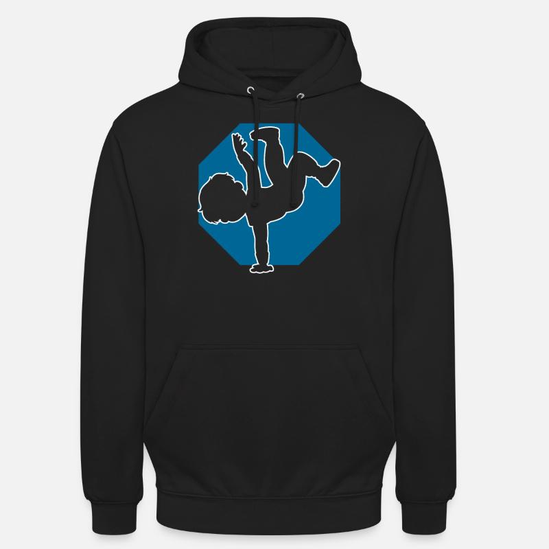 Breakdancer Garçon Breakdance - Sweat-shirt à capuche unisexe - noir