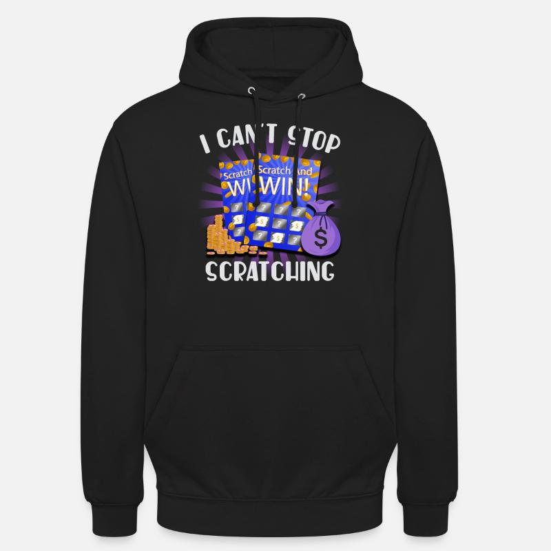 I Can't Stop Scratching - Unisex Hoodie - black