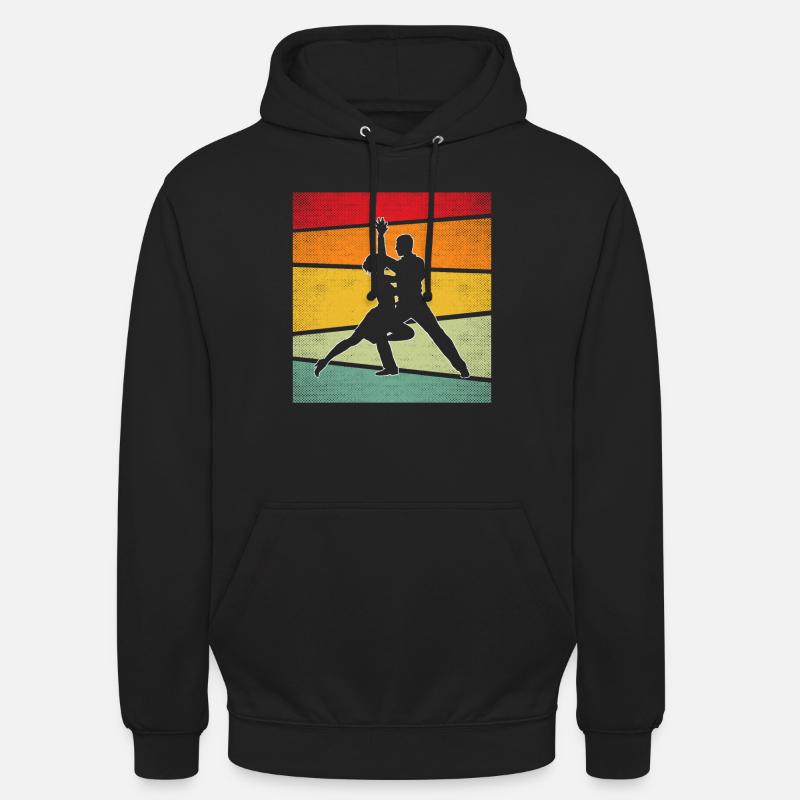 Danse Rétro - Sweat-shirt à capuche unisexe - noir