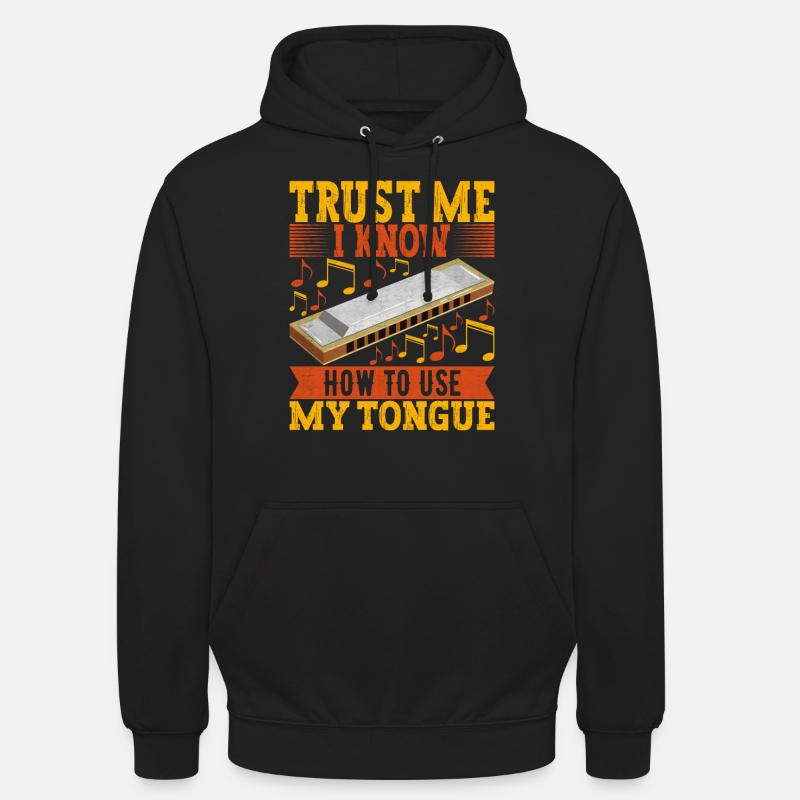 Harmonica Harmonica - Unisex Hoodie - black
